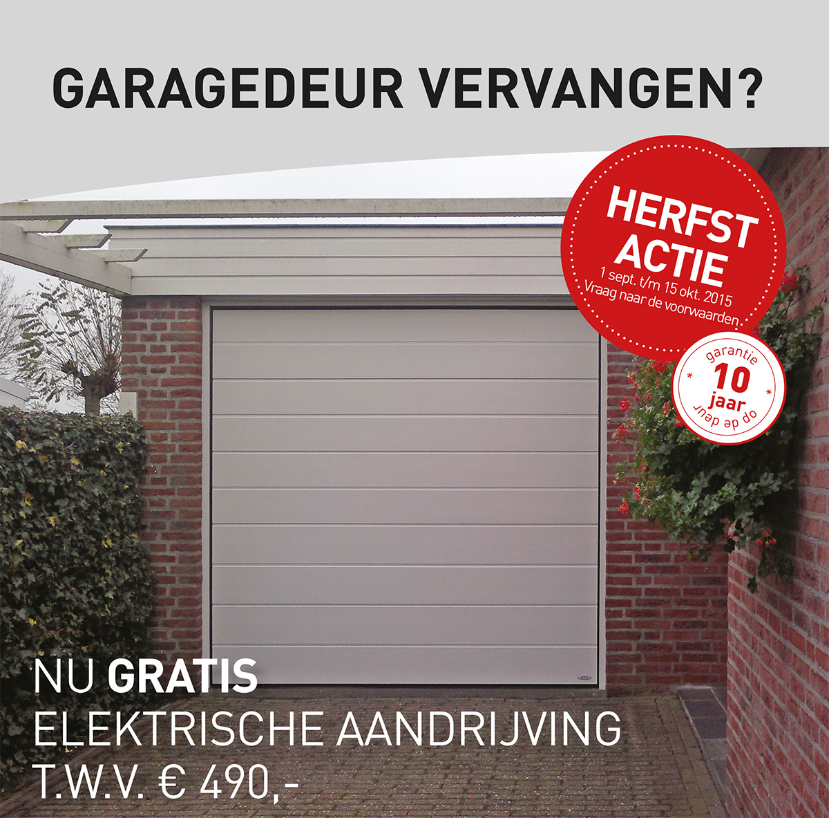 novoferm garagedeuren herfstactie 2015