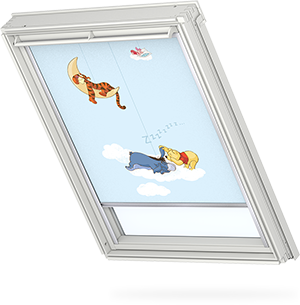 raamdecoratie velux verduisterend rolgordijn disney droom collectie