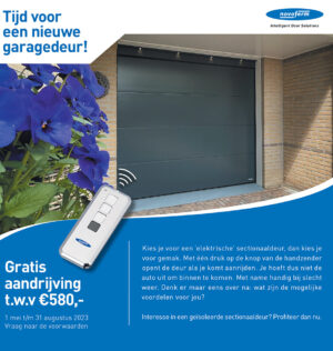 Aanbieding garagedeur novoferm