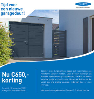 Aanbieding garagedeur novoferm
